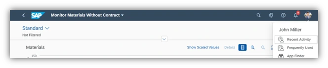 Target mapping & shell header bar